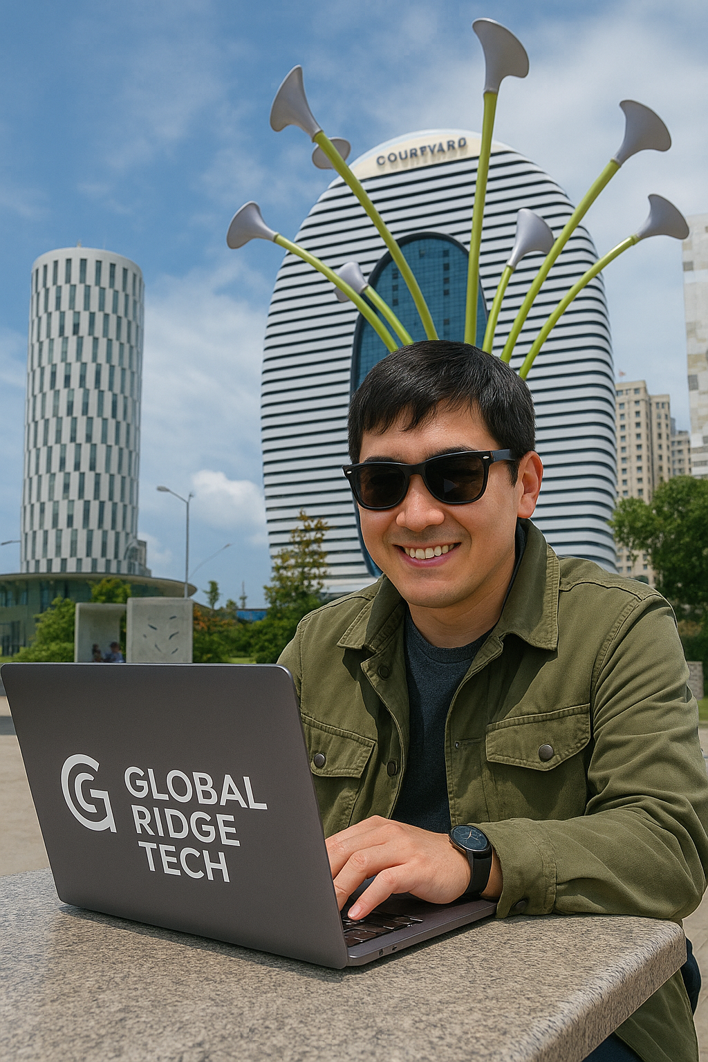 Daniiar web developer of GRT